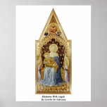 Madonna With Angels By Gentile Da Fabriano Posters
