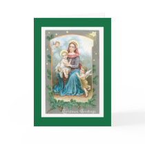 Madonna with Christ Child and Angels cards