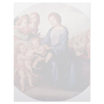 Madonna With John The Baptist, St. Margaret And Personalized Letterhead