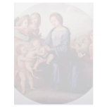 Madonna With John The Baptist, St. Margaret And Personalized Letterhead