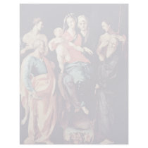 Madonna With St. Anne'S Altar Anna Left: St. Sebas Personalized Letterhead