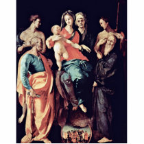 Madonna With St. Anne'S Altar Anna Left: St. Sebas Acrylic Cut Out