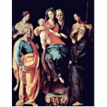 Madonna With St. Anne'S Altar Anna Left: St. Sebas Acrylic Cut Out
