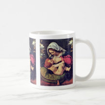 Madonna With The Green Cushion Coffee Mug