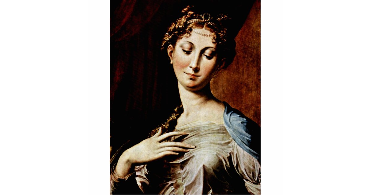 Parmigianino Madonna Z Długą Szyją Madonna With The Long Neck By Parmigianino Statuette | Zazzle