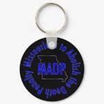 MADP keychain, black
