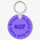 MADP keychain, purple