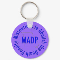 MADP keychain, purple