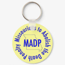MADP keychain, yellow