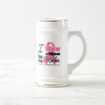 Madre - cinta del cáncer de pecho tazas