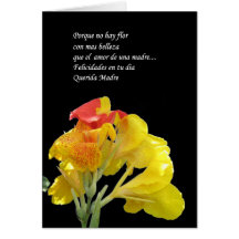 madre como tu no hay flor greeting cards