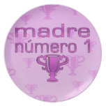 Madre Número 1 Dinner Plates