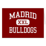Madrid - Bulldogs - Middle - El Monte California cards