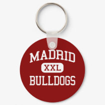 Madrid - Bulldogs - Middle - El Monte California keychains