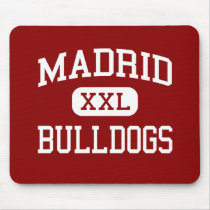 Madrid - Bulldogs - Middle - El Monte California mousepads by customteamsportswear Madrid - Bulldogs - Middle - El Monte California mousepads
