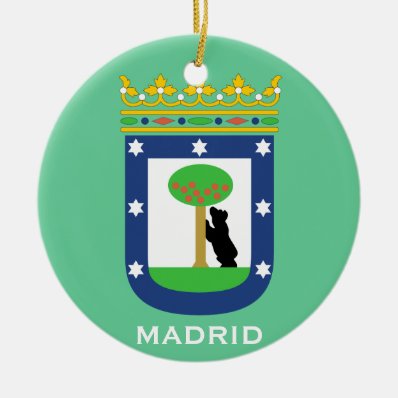 Madrid* Christmas Ornament