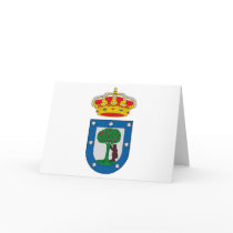 Madrid Coat of Arms Greeting Card