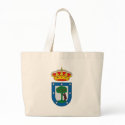 Madrid Coat of Arms Tote Bag by FlagTshirts Madrid Coat of Arms Tote Bag