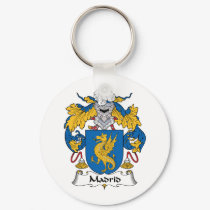 Madrid Family Crest keychains