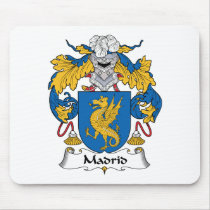 Madrid Family Crest mousepads by coatsofarms Madrid Family Crest mousepads