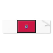 Madrid Flag bumper stickers by jacinto888 Madrid Flag bumper stickers
