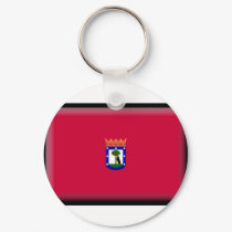 Madrid Flag keychains