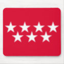 Madrid Flag Mousepad by jacinto888 Madrid Flag Mousepad