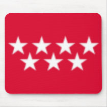 Madrid Flag Mousepad by jacinto888 Madrid Flag Mousepad
