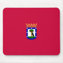 Madrid Flag Mousepad by jacinto888 Madrid Flag Mousepad