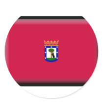 Madrid Flag stickers by jacinto888 Madrid Flag stickers