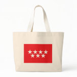 Madrid Flag Tote Bag