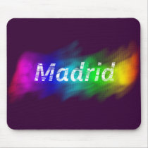 Madrid Proud City mousepads by sundressed Madrid Proud City mousepads