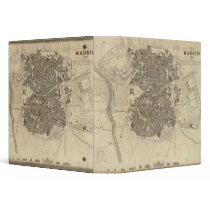 Madrid, Spain 3 Ring Binder