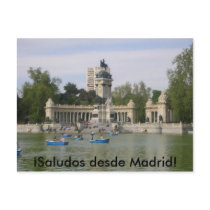 Madrid, Spain post card postcards by elisabethkonopacki Madrid, Spain post card postcards