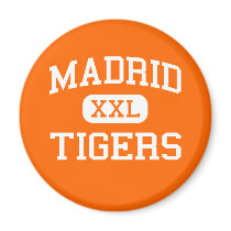 Madrid - Tigers - Madrid High School - Madrid Iowa magnets by customteamsportswear Madrid - Tigers - Madrid High School - Madrid Iowa magnets