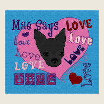 Mae Says Love! Poster posters