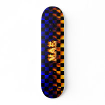 Mae skateboard fire and flames design. by skatersollie Mae skateboard fire and flames design.