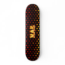 Mae skateboard fire and flames design. by skatersollie Mae skateboard fire and flames design.