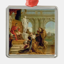 Maecenas Presenting the Liberal Arts to the Empero Ornament