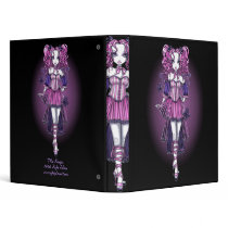 "Maegan" Pink Valentine Fairy Art Binder