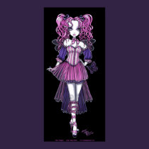 "Maegan" Pink Valentine Fairy Art Poster posters