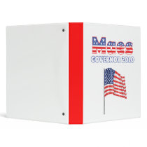 Maes Patriotic American Flag 2010 Elections Binders