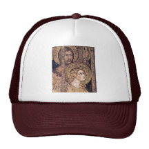 Maestà Madonna Enthroned As The Patron Saint Surro Hat