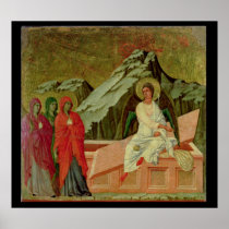 Maesta: The Three Maries at Christ's Tomb Print