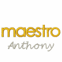maestro LS polo with name embroidered shirts