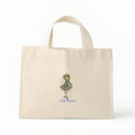 Maeve Irish Dancer Tote in Blue Stripes! bags