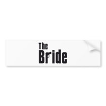 Mafia Bride Bumper Sticker