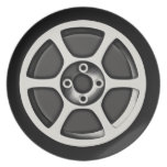 Mag Car Wheel Party Plates