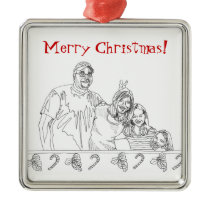 Mag Family Portrait ornaments