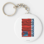 Magadan Oblast Flag Keychain